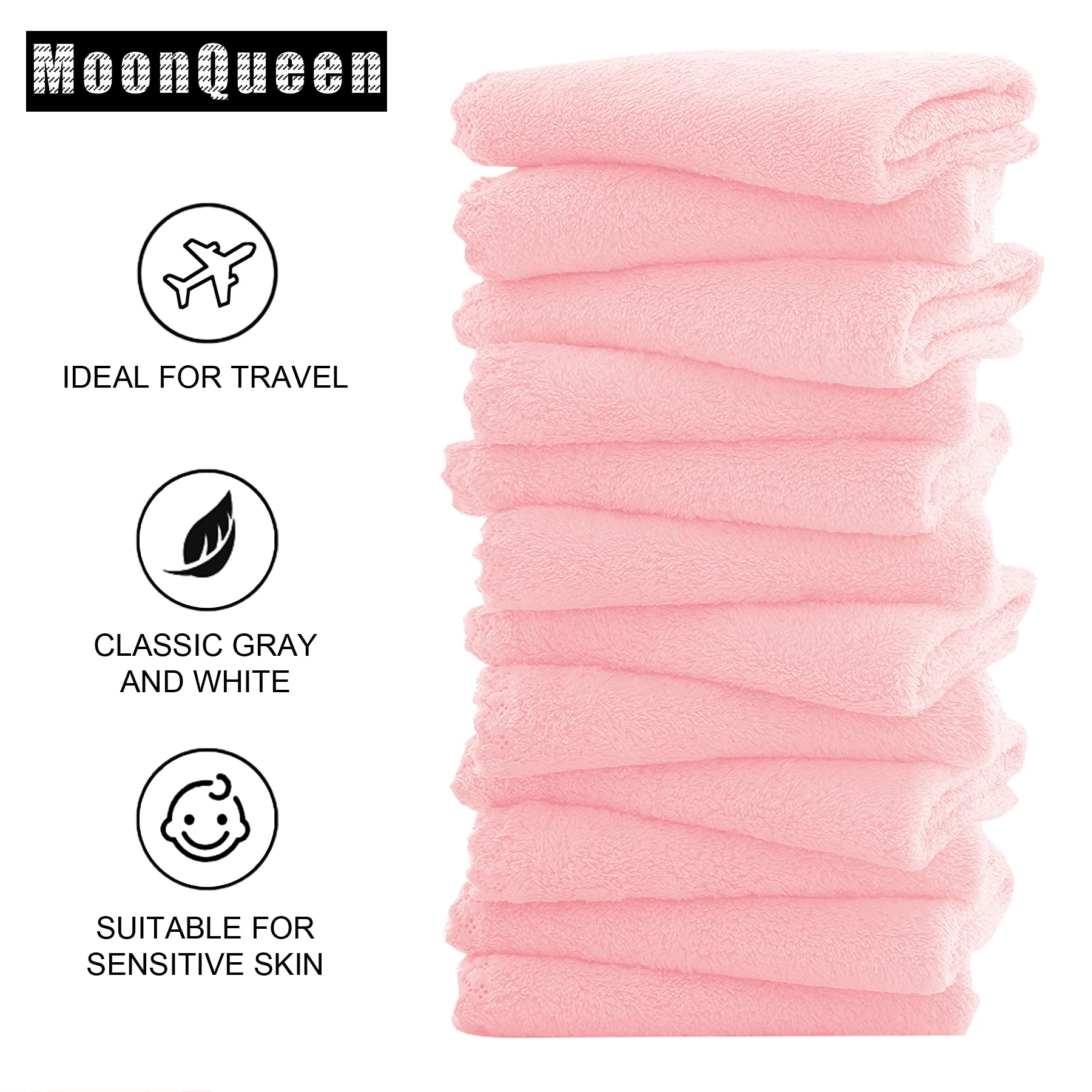 moonqueen travel-friendly washcloths fit in a cosmetic bag