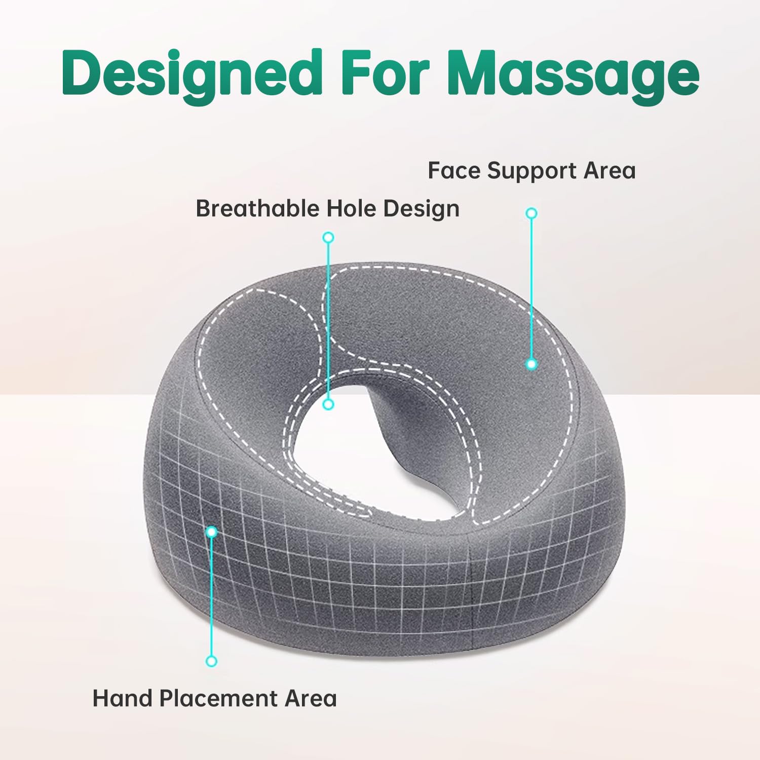 MOONYOOY Compact lightweight design enables travel-friendly prone sleeping comfort.