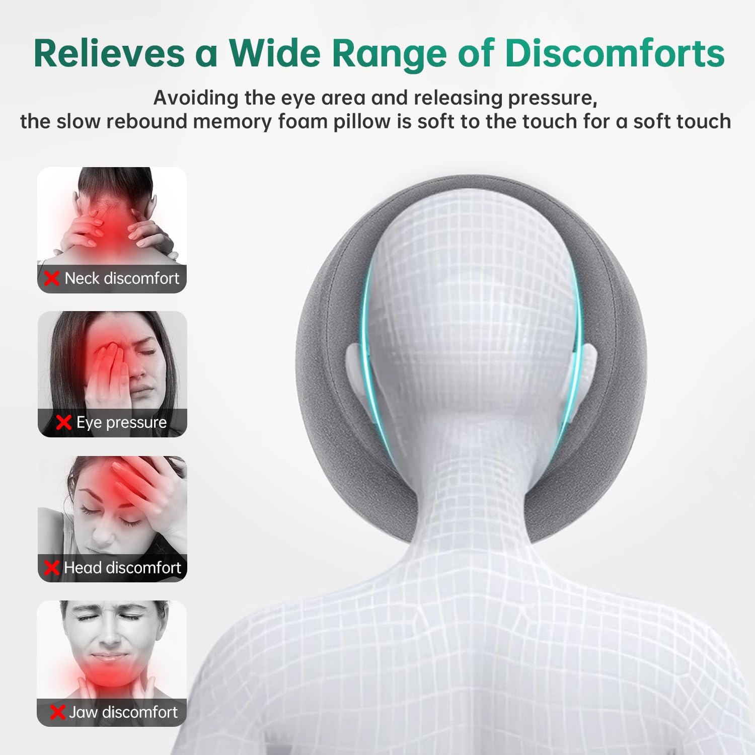 MOONYOOY Removable washable cover for easy cleaning after sessions.