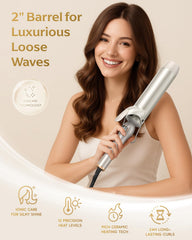 Mooqlizz curling iron with quick MCH heating delivers fast styling for busy mornings