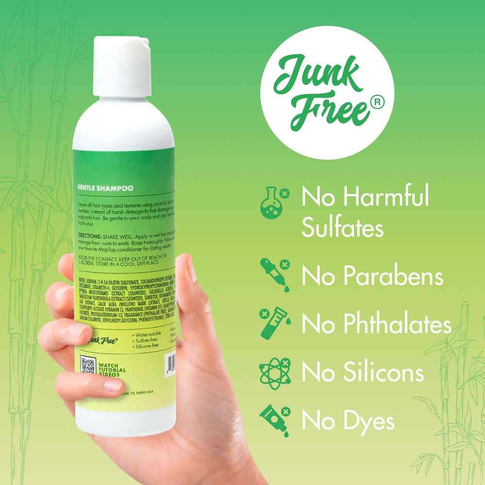MopTop Curly Girl Method-approved shampoo supports defined curls without harsh detergents