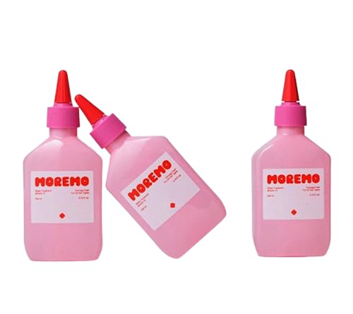 MOREMO Water Treatment bottle closeup highlighting damaged hair care with an advanced formula.