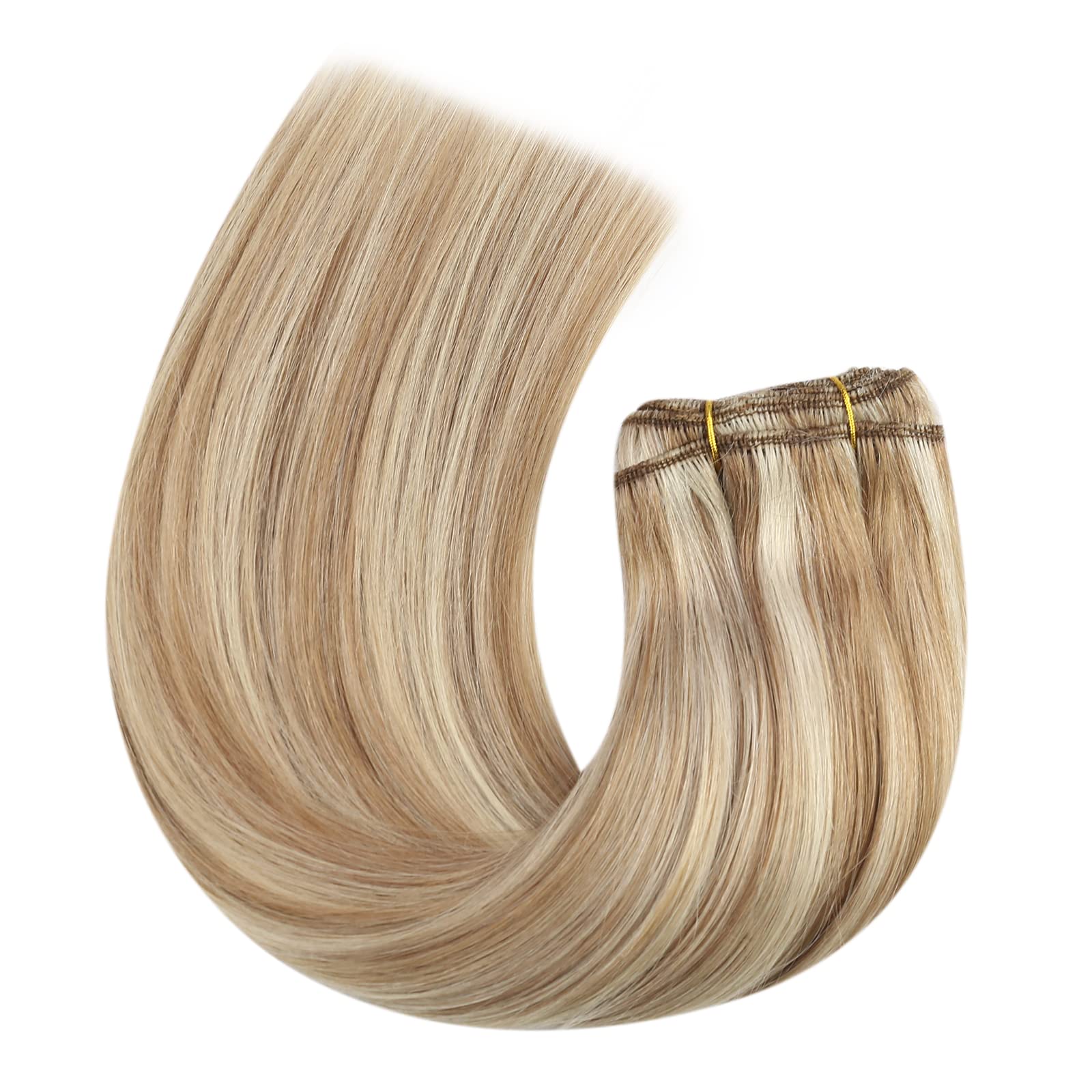 Moresoo sew-in hair extensions 100g weight offering balanced volume