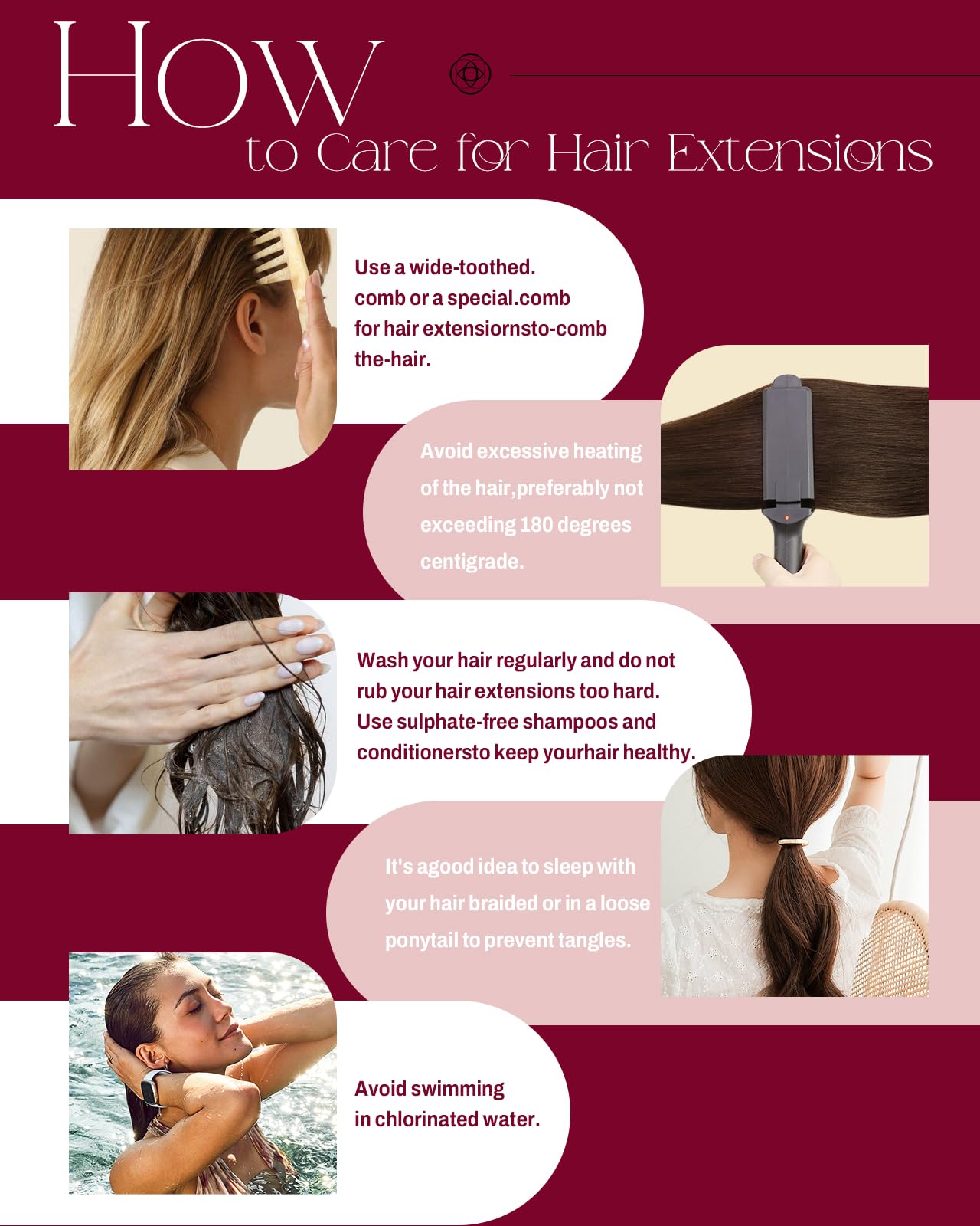 Moresoo extensions available in multiple colors for matching style
