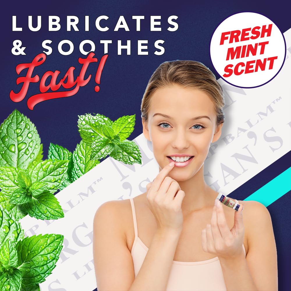 Morgan's Lysine Lip Balm applied at first tingling for soothing care