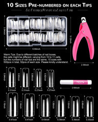 MORGLES nail glues for secure tip adhesion and quick sets