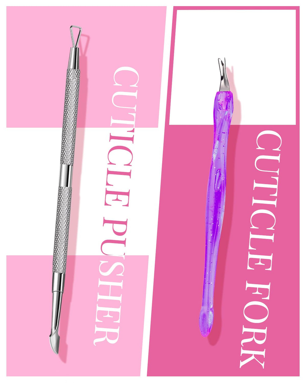 MORGLES durable flexible material resists breakage for long-lasting manicures.