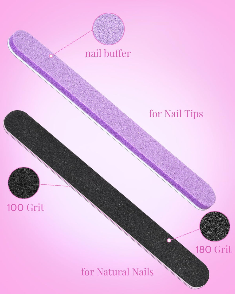 MORGLES bundle includes essential tools for quick at-home nail upgrades.