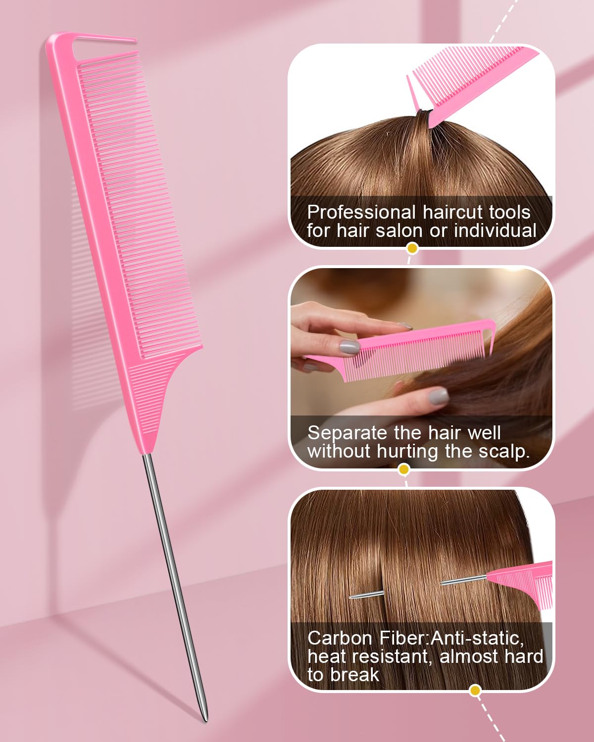 MORGLES hair styling organizer keeps clips neatly arranged for quick styling sessions.