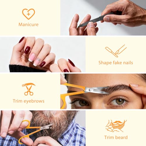 MORGLES slant tweezers edge secure hair grip