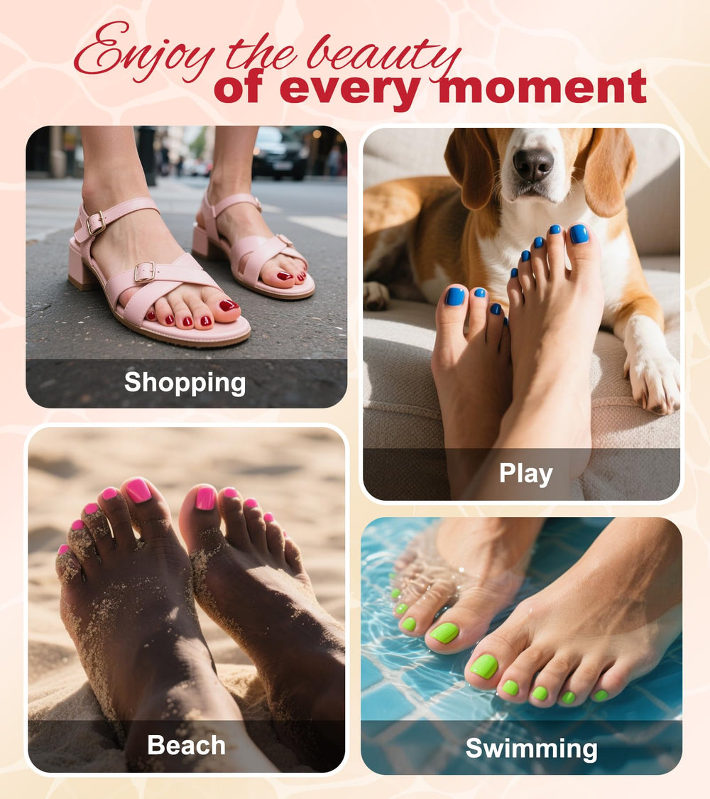 Morily accessories-included image showcases the complete set for DIY pedicure