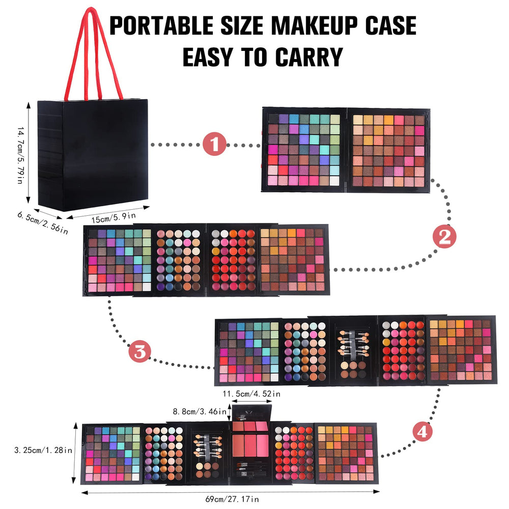 MORNECA 177 Colors eyebrow powder pan helps define brows