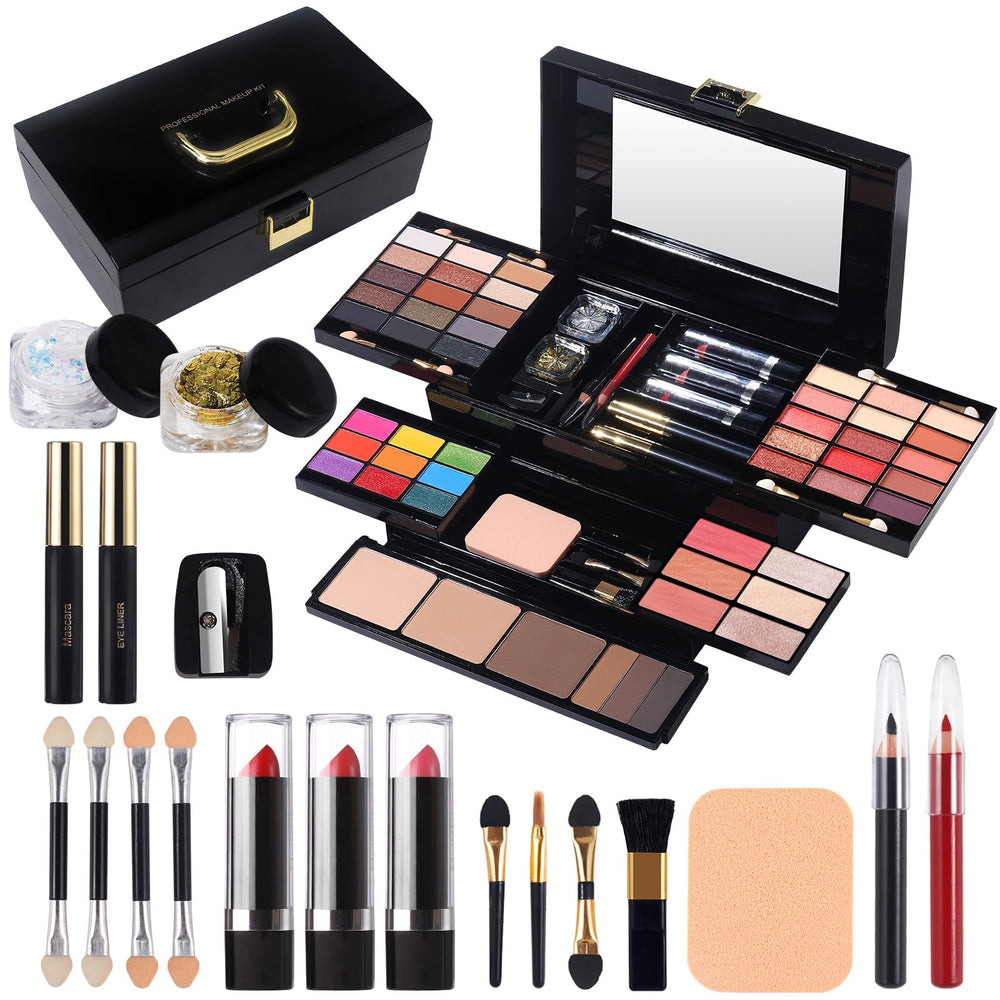 Morneca professional makeup kit open case for versatile looks