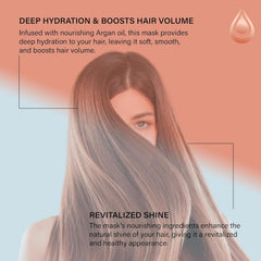 Moroccan Gold Series Treatment Mask ingredients focus on argan oil and keratin benefits