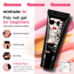 Morovan 6W mini nail lamp enabling fast cures at home