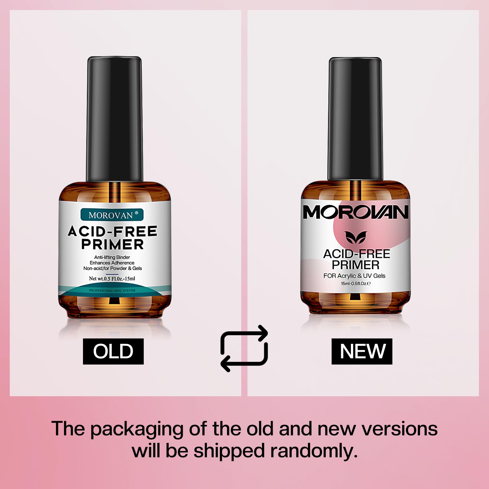 Morovan acid-free nail primer packaging shown for easy shopping