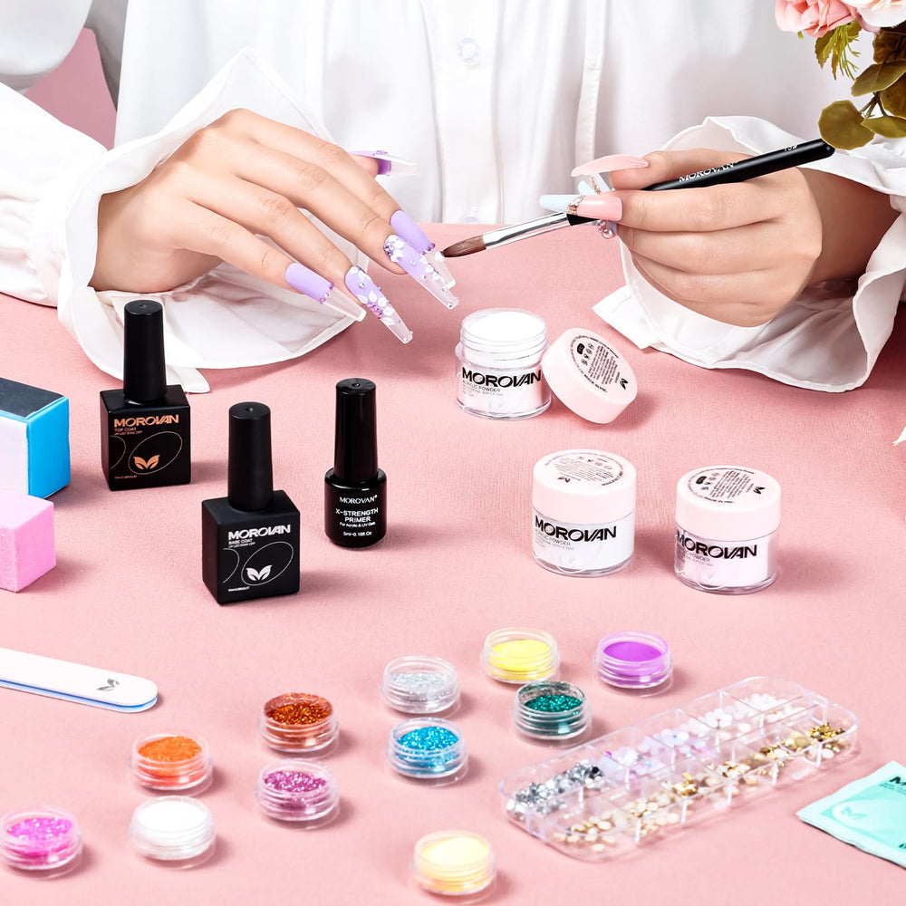 Morovan at-home manicure setup invites confident DIY sessions with salon-quality vibes.