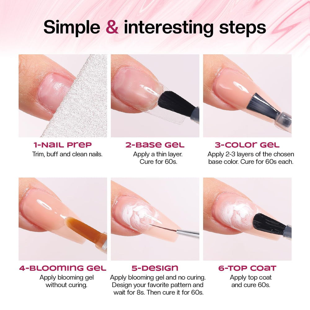 Morovan Blooming Gel soak-off removal keeps nails gentle and simple
