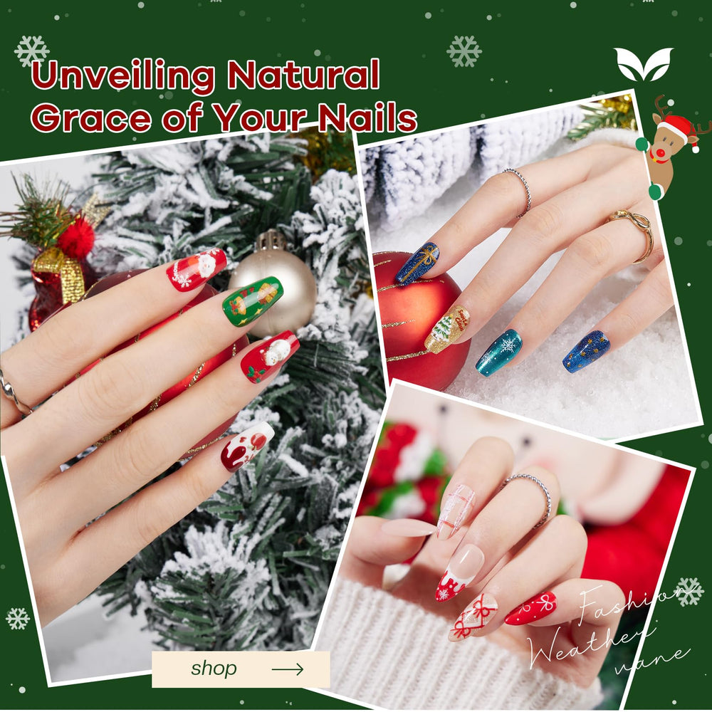 Morovan green glitter bottle ideal for emerald manicure during winter celebrations.