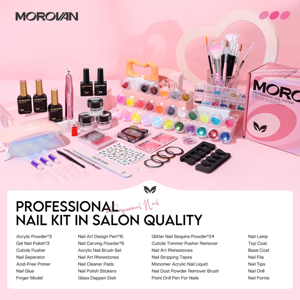 Morovan nail drill tool designed for efficient nail finishing and shaping.