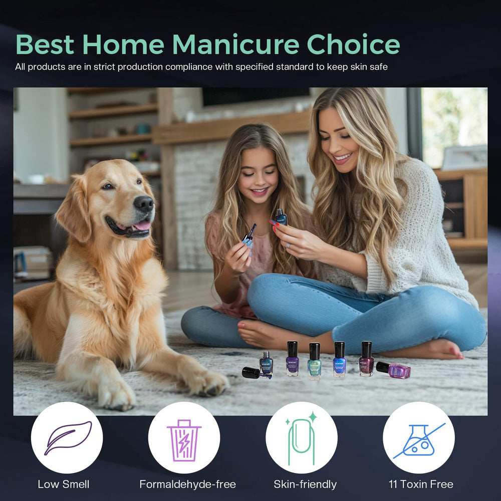 Morovan easy removal allows flexible color changes without damaging nails.