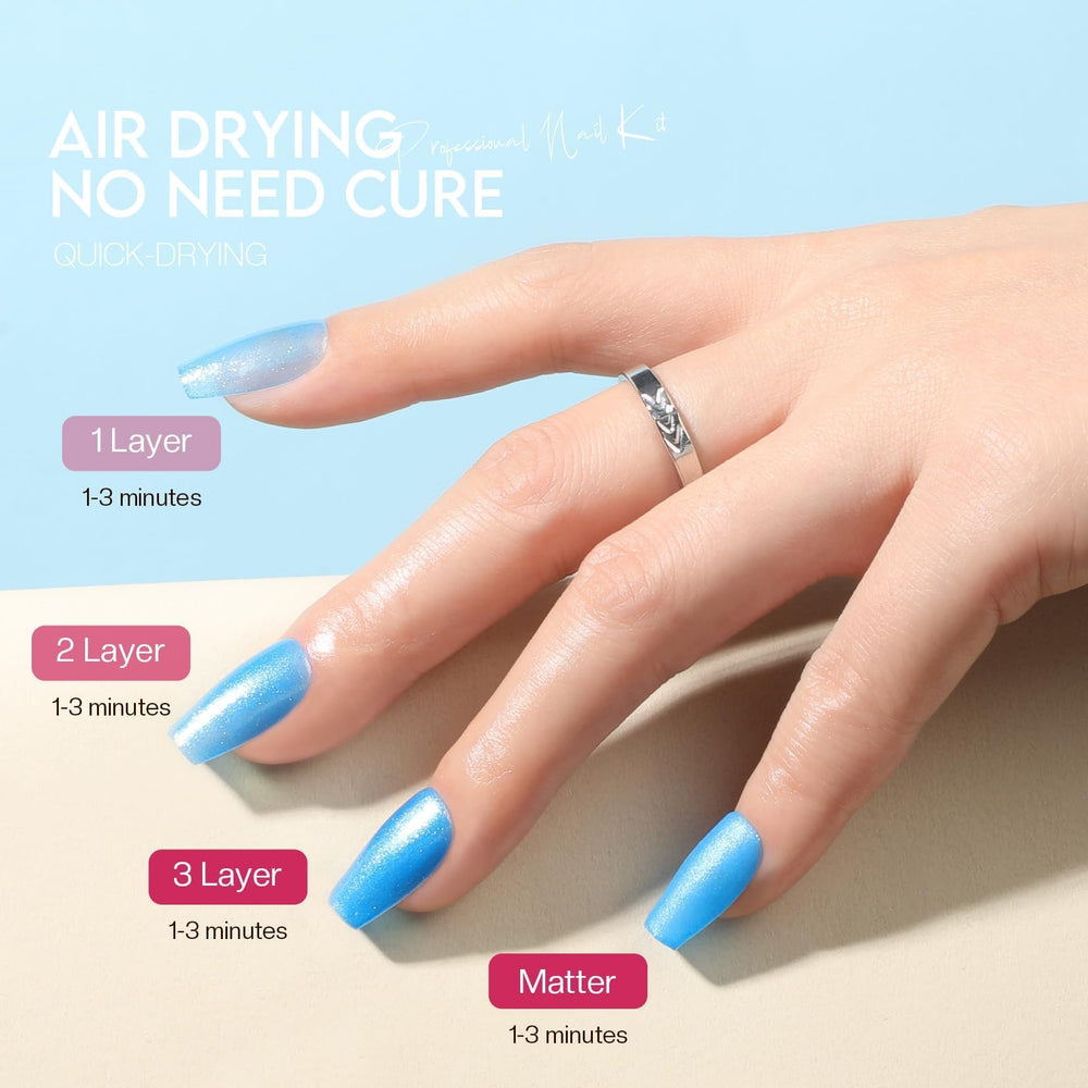 Morovan Nail Polish Set easy-application for quick color switches.