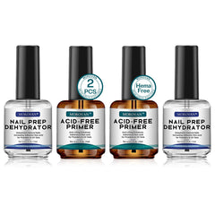 Morovan nail prep dehydrator bottle shows an oil-free surface for stronger adhesion.