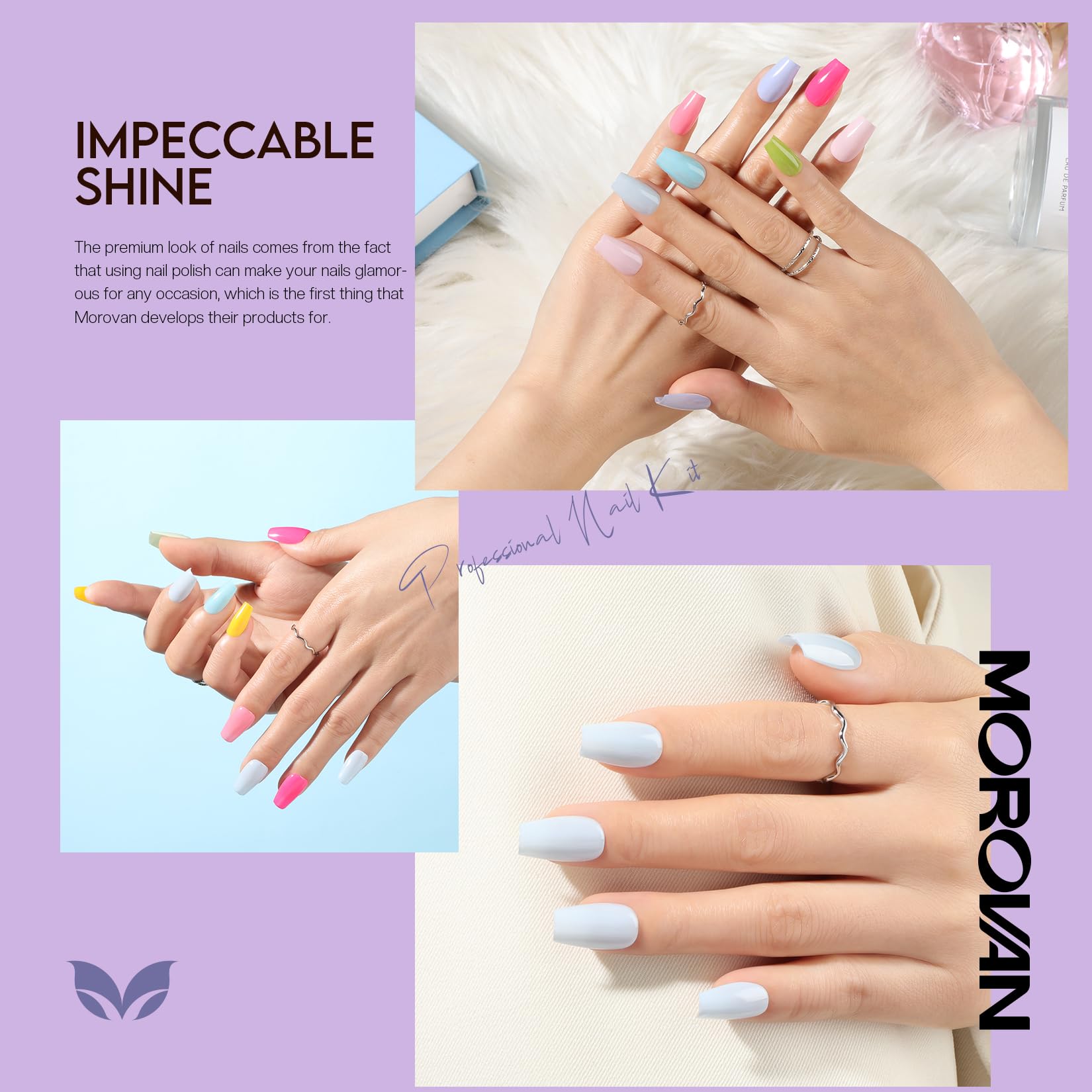 Morovan versatile color collection with work and travel compatibility