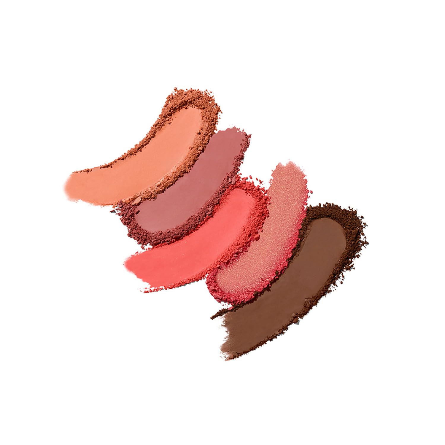 Morphe 9E Pretty In Peach swatches reveal rich pigments with buildable color payoff