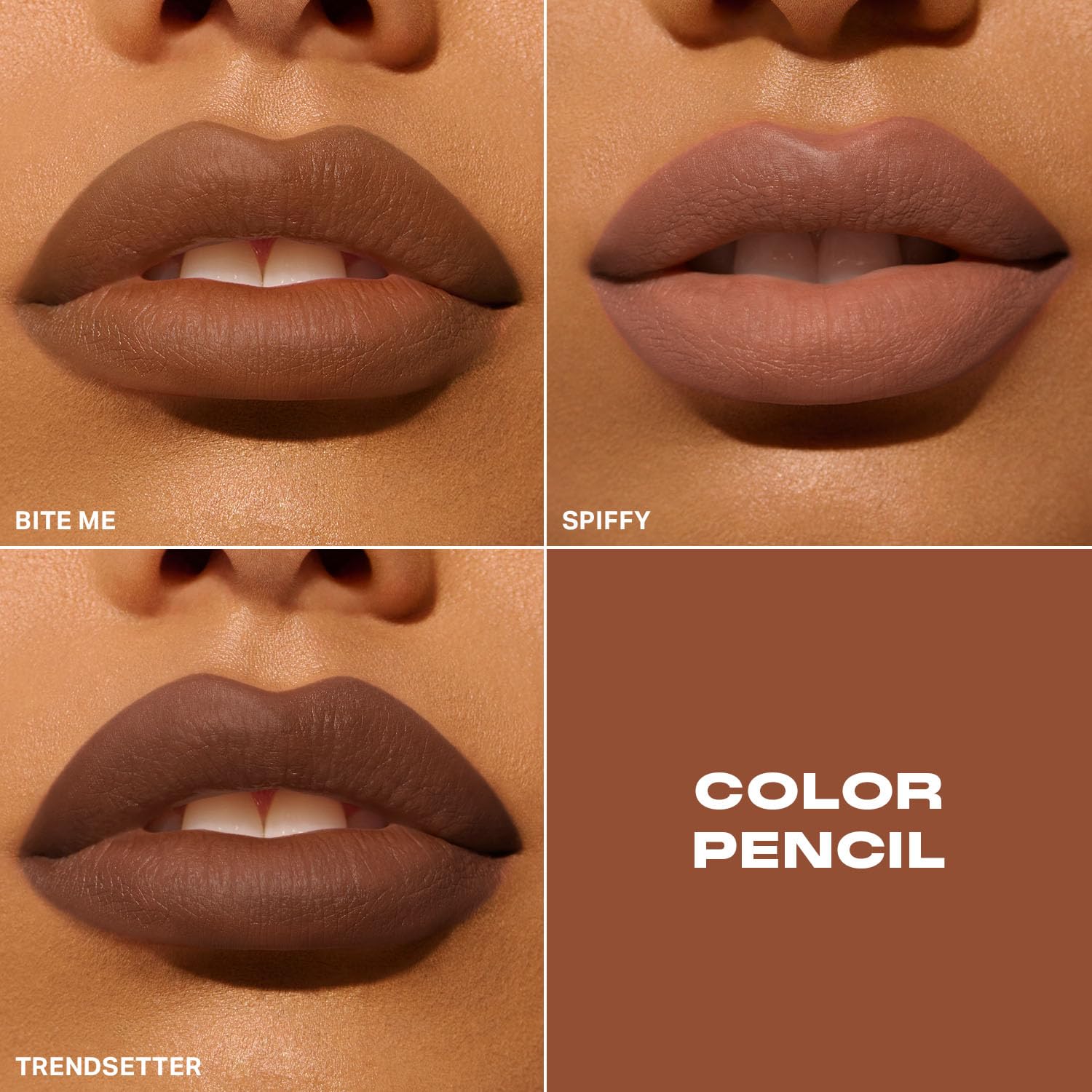 MORPHE Color Pencil lipline-define-apply closeup highlights buildable color for everyday shaping.