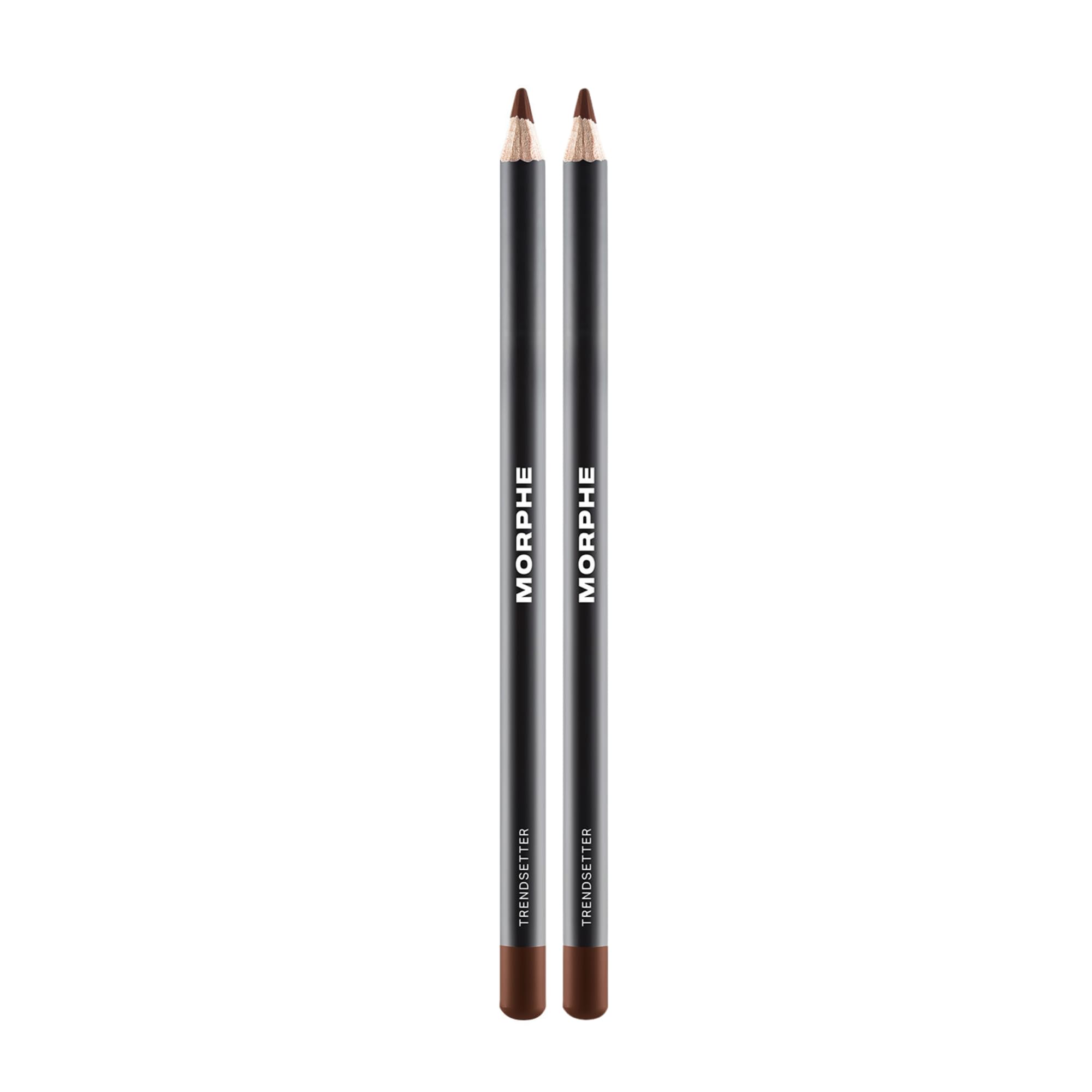 MORPHE Color Pencil Trendsetter swatch shows bold pigment for precise lip definition.