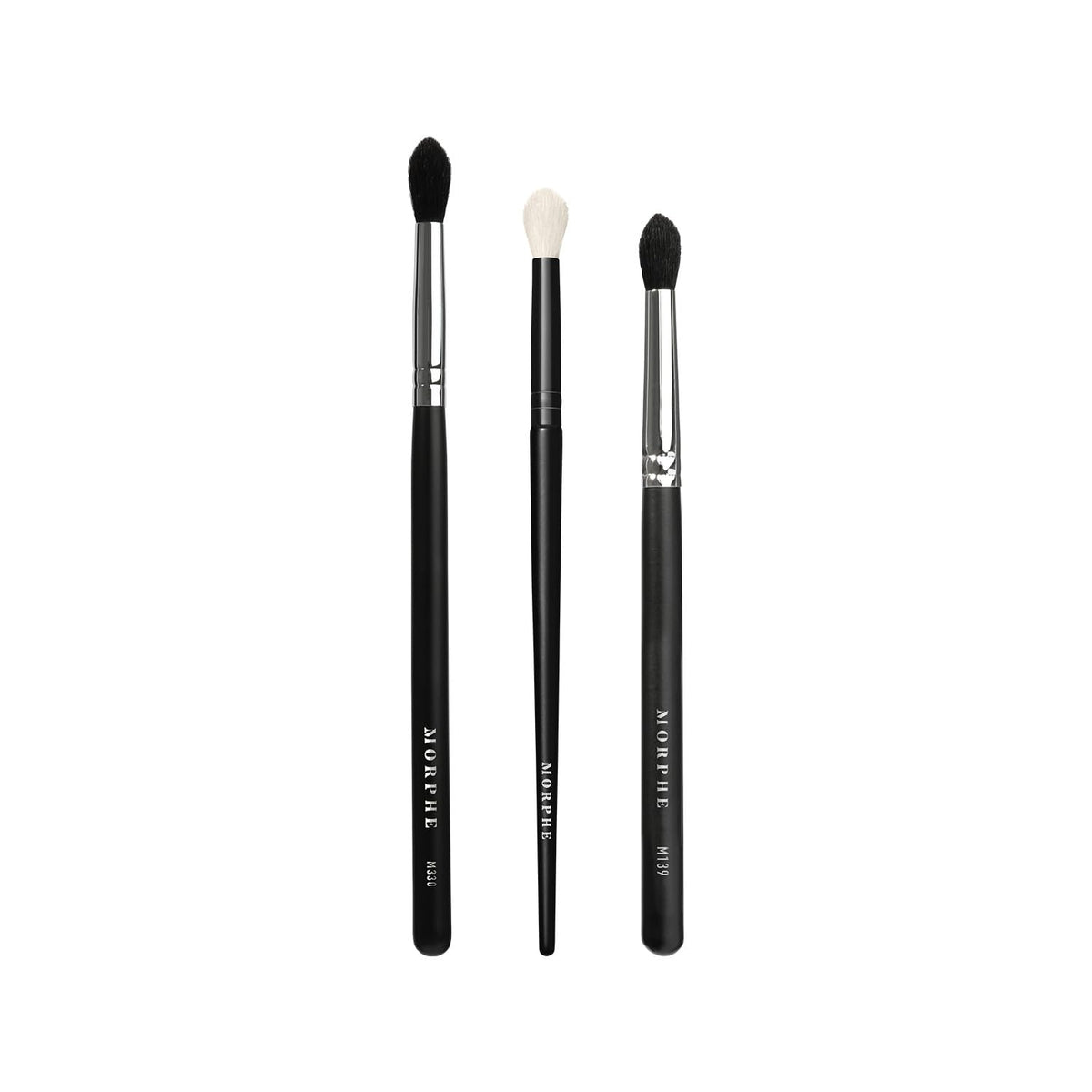 Morphe Crease Blending Trio M330 brush for effortless crease blending and seamless transitions.