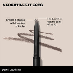 Morphe Definer 10-shade swatches show rich range for natural matches.