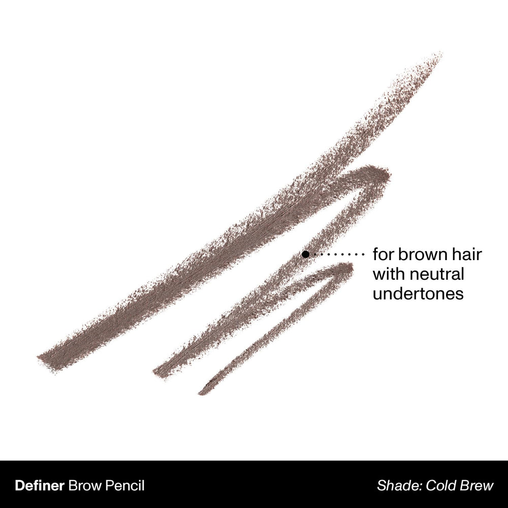 MORPHE Definer pencil edge-shaping close-up for bold brows with defined arches.