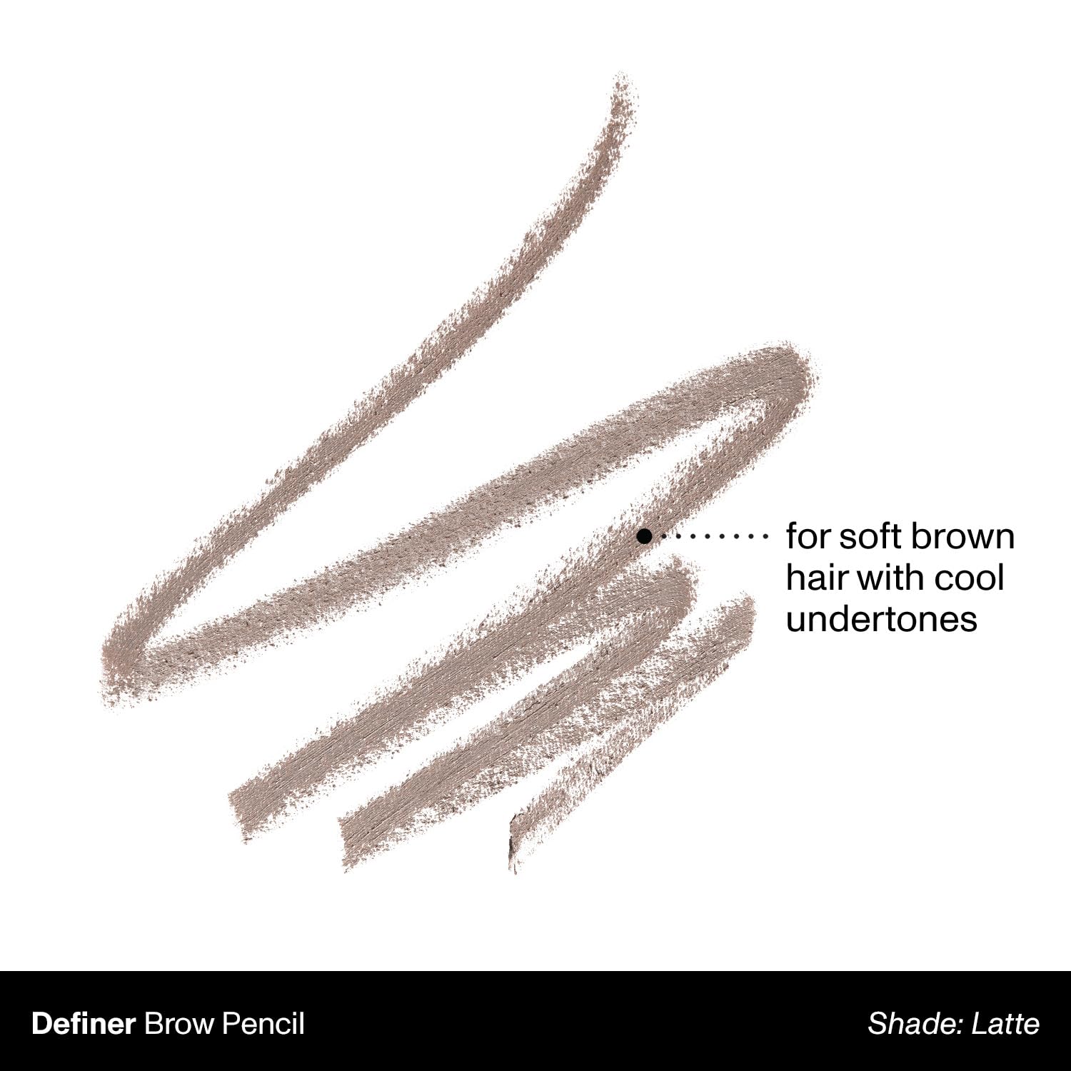 Morphe Definer Spoolie blending action demonstrates seamless brow blending.