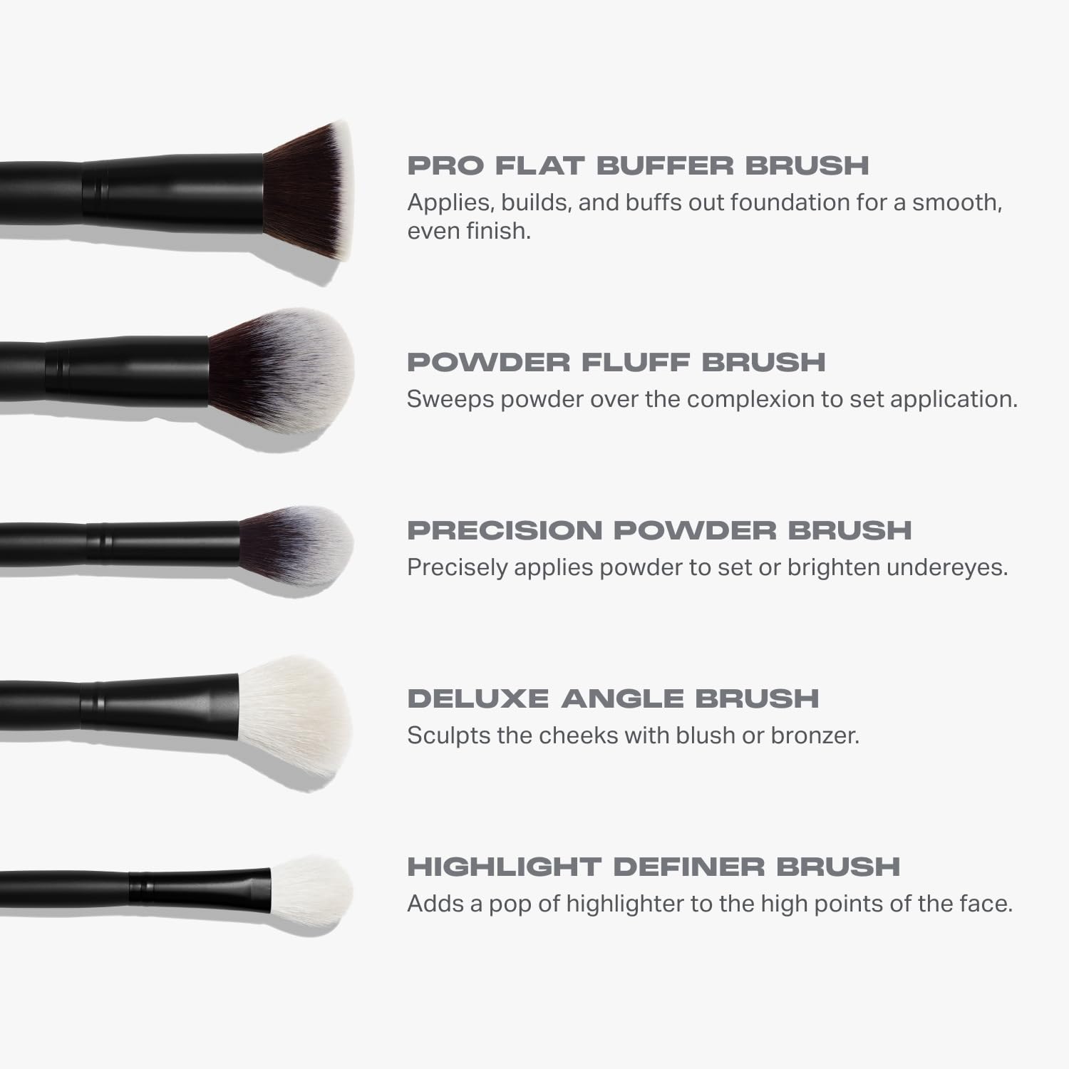 Morphe Face The Beat deluxe angle brush for precise cheek color