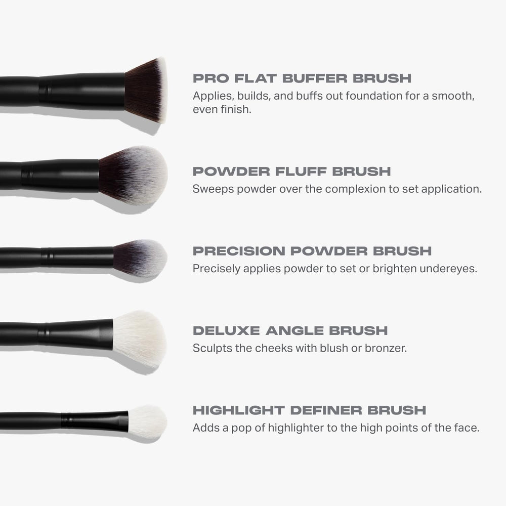 Morphe Face The Beat deluxe angle brush for precise cheek color