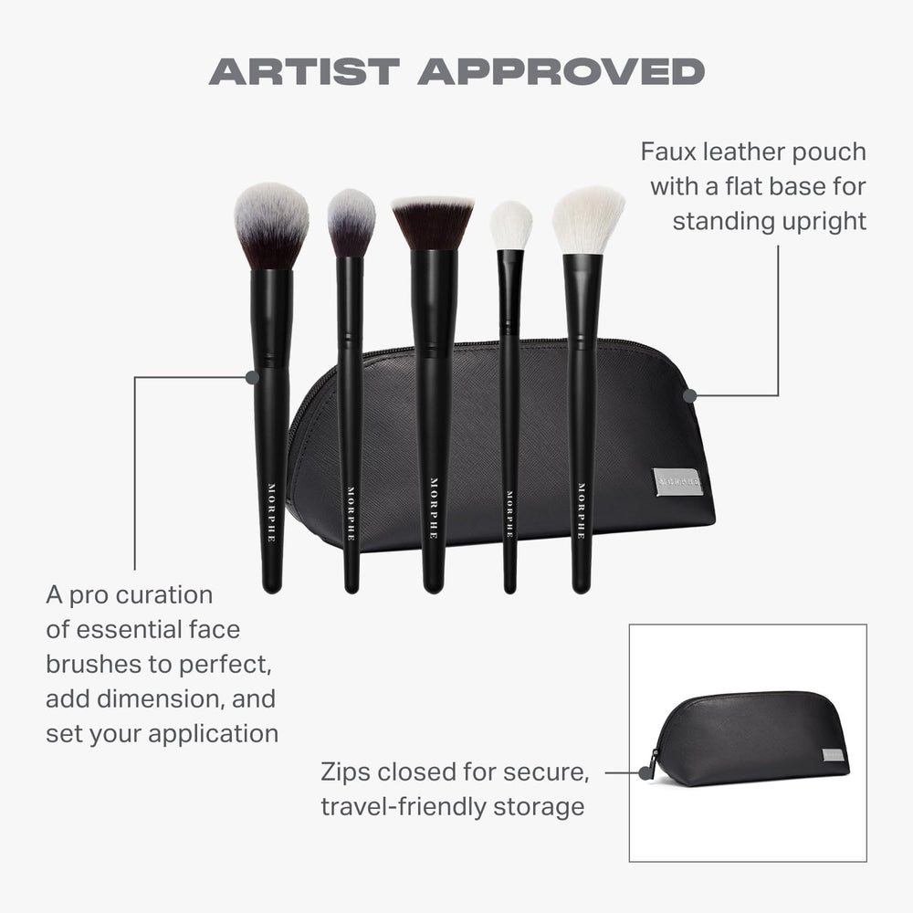 Morphe Face The Beat precision powder brush for a flawless finish
