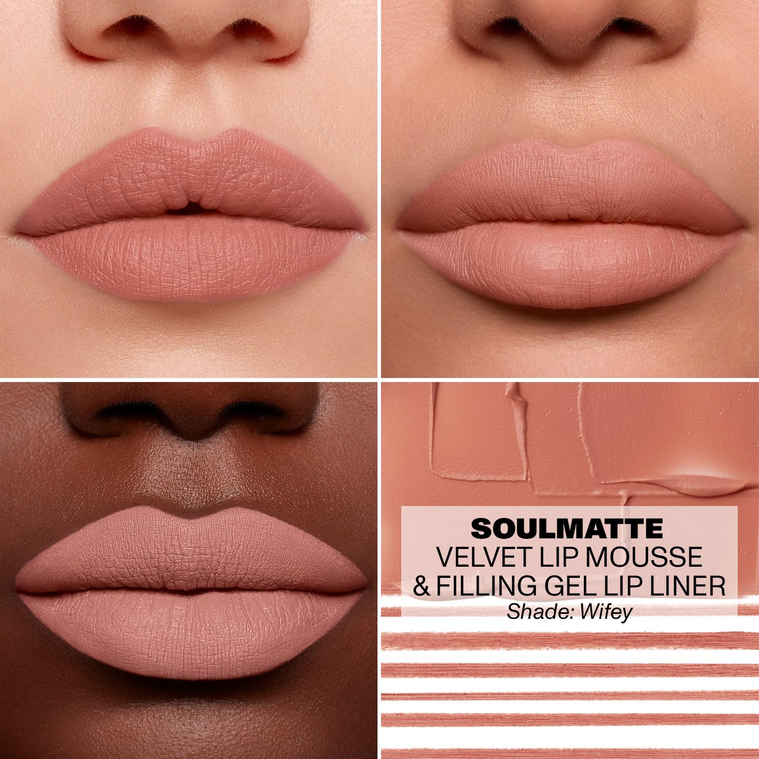 Morphe Soulmatte long-wear smudge-proof portrait shows stay-put color.