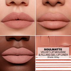 Morphe Soulmatte long-wear smudge-proof portrait shows stay-put color.