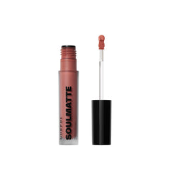 Morphe Soulmatte Velvet Lip Mousse closeup swatches show long-lasting color.
