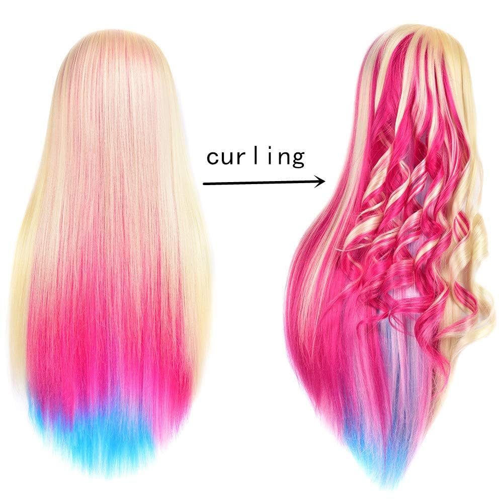 MORRIS 613-toned close-up showing the long synthetic hair texture for updos.