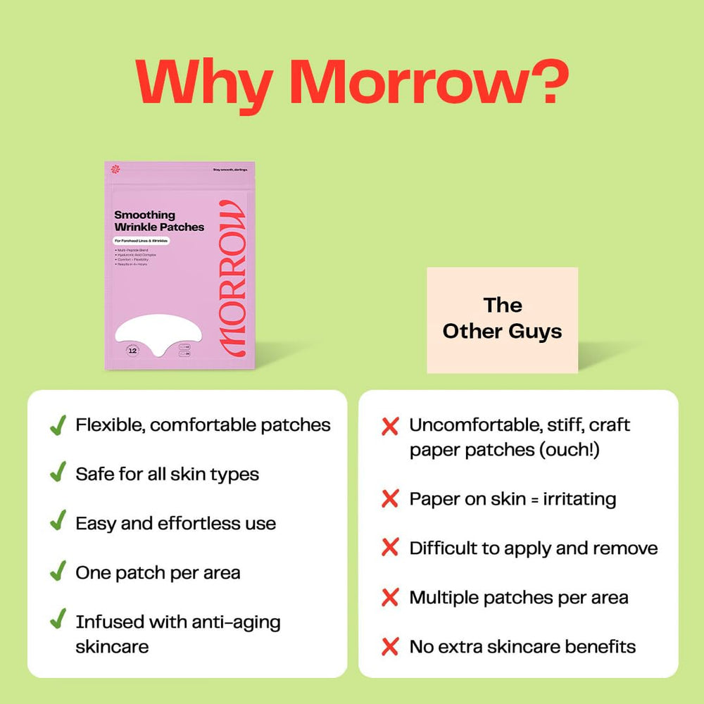 Morrow Beauty Made in Korea label on packaging highlighting cruelty-free ethos.