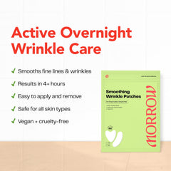 Morrow Beauty overnight-patch-adhesion demonstrates strong stay-in-place design for sleep-ready skin