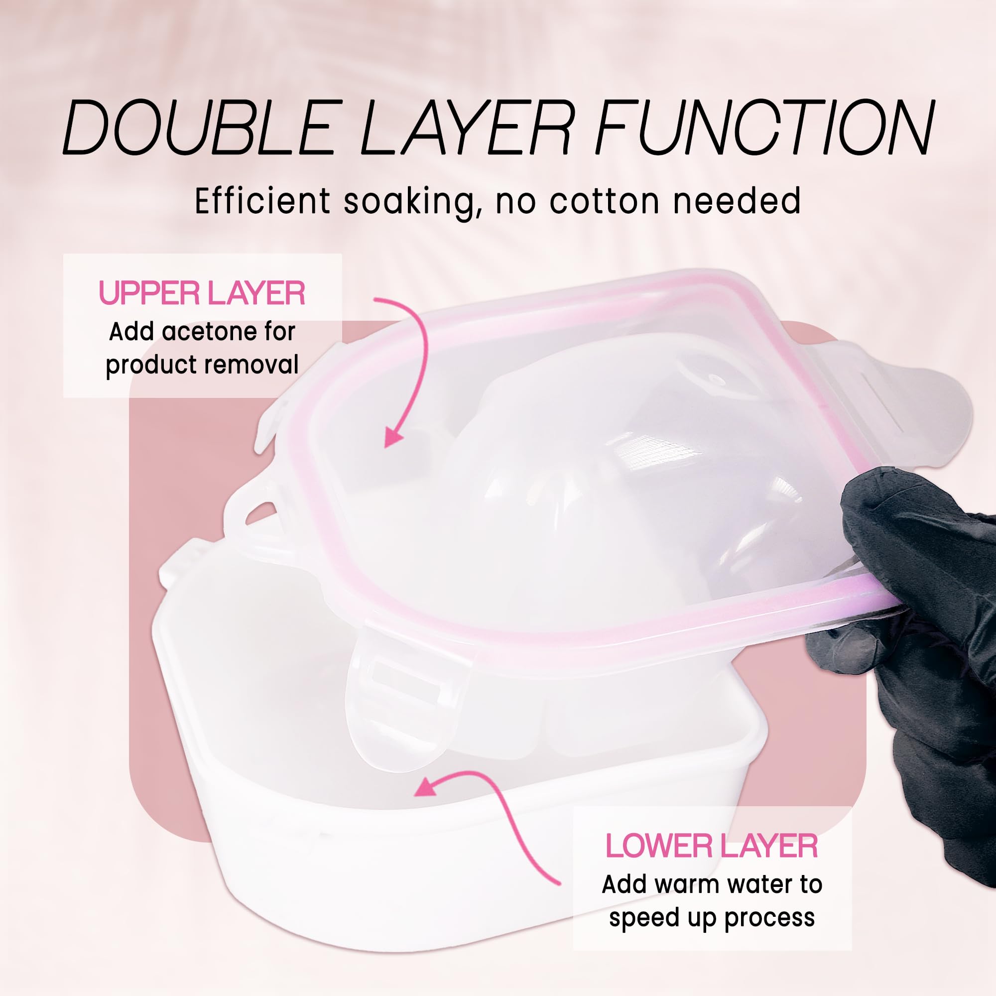 MosBug Nail Spa bowl side view demonstrates compact footprint for home or salon use.