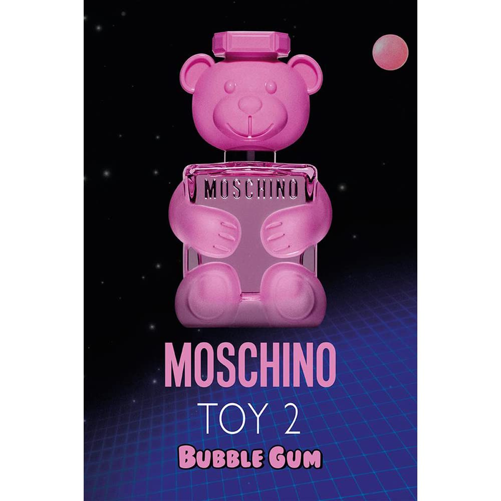 Moschino Toy 2 Bubble Gum EDT packaging shown for gifting or display.