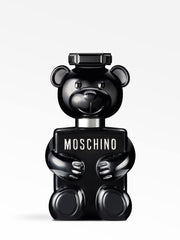 Moschino Toy Boy bottle cap close-up highlights luxury and minimalism
