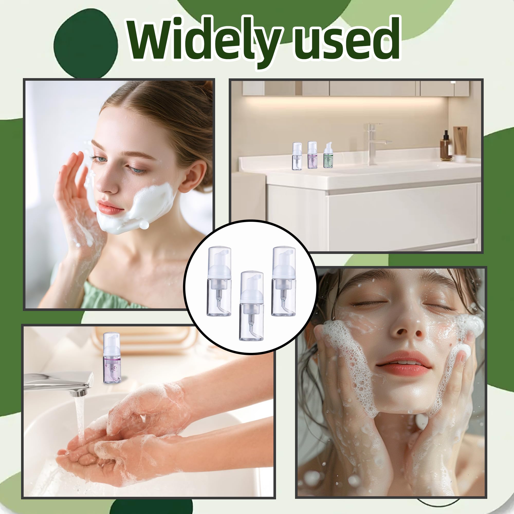 MOSIOBERDAVIAN bottle for face wash and shampoo foaming