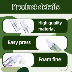 MOSIOBERDAVIAN leakproof foam pump bottle keeps liquids secure