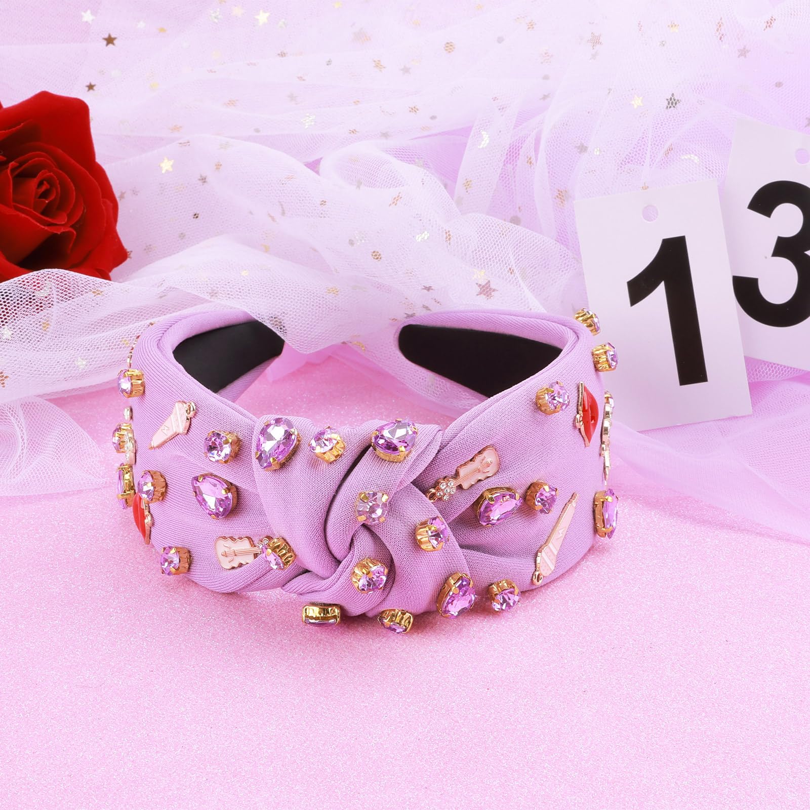 MOSOTECH jeweled headband makes a gift for singer fans at birthdays or concerts